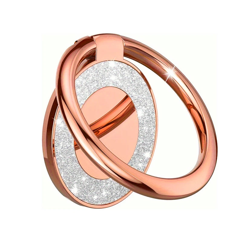 Fashion Stand Mobile Phone Accessories Portable Ring Bracket Bling Finger Ring Phone Holder for Xiaomi iPhone 14 15