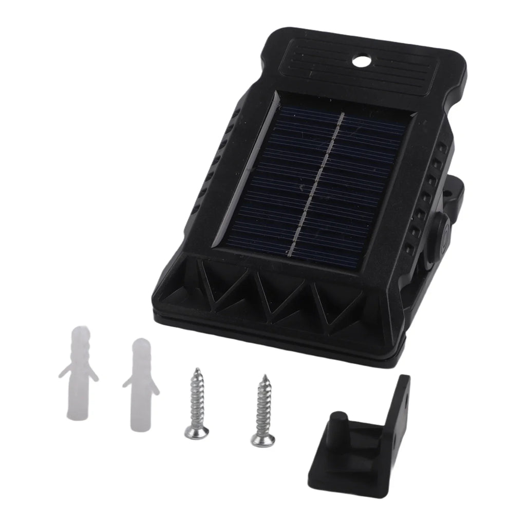 Motion sensor solar outdoor wall lamp with charging clip waterproof LED light for garden driveway porch security