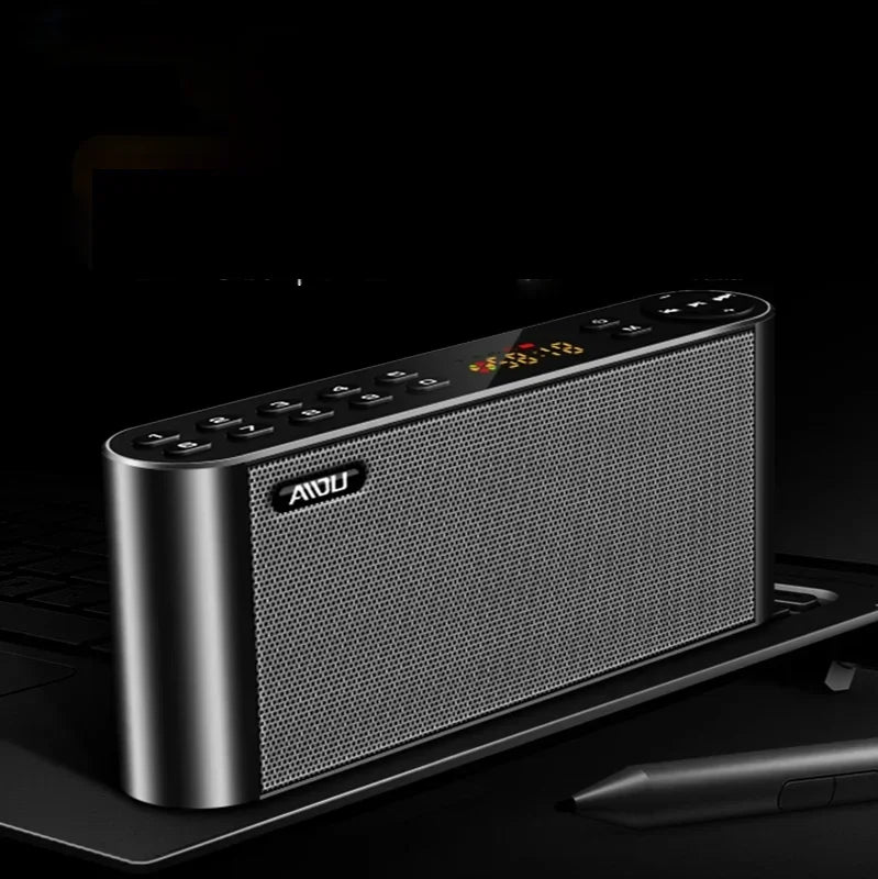 Bluetooth Speaker Usb Portable Speakers with Fm Radio Cannon Russian Steel Saber Wireless Microphone FM