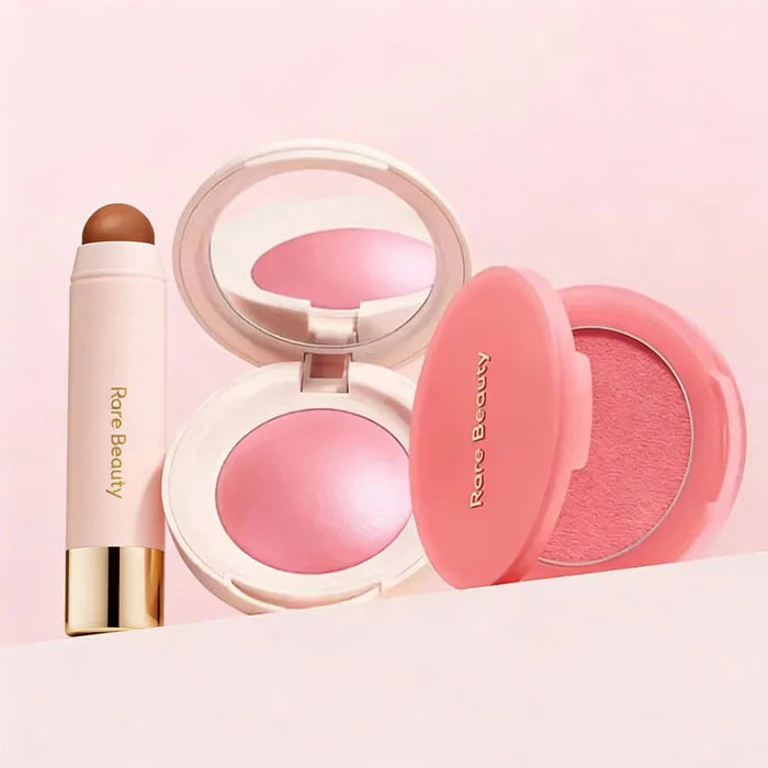 Rare Beauty 3D Face Bronze Contour Stick Smooth Lasting Waterproof Makeup Soft Pinch Mashed Potato Blusher Cream Liquid Blusher
