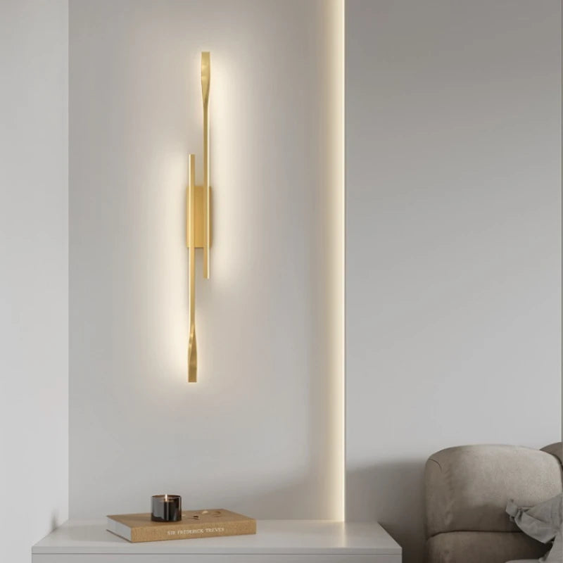 Luxury LED Wall Sconce Lamp Indoor Lighting Fixture  Bedside Bedroom Living Corridor Modern Home Decoration Wall Light Sconces