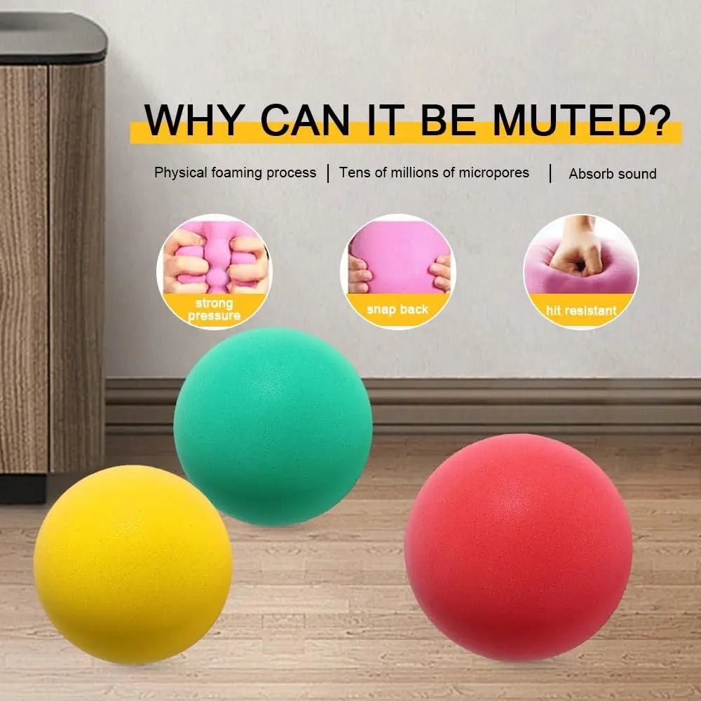 Foam Silent Basketball Easy to Grip Low Noise Bouncing Basketball Indoor Activities Squeezable Indoor Training Ball Kids