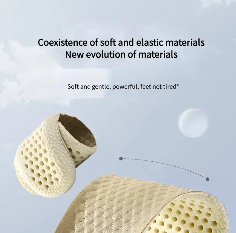 1Pair Memory Foam Insoles for Basketball Sports Shoes Shock Absorption Non-Slip Soft Shoe Sole Comfortable Foot Support
