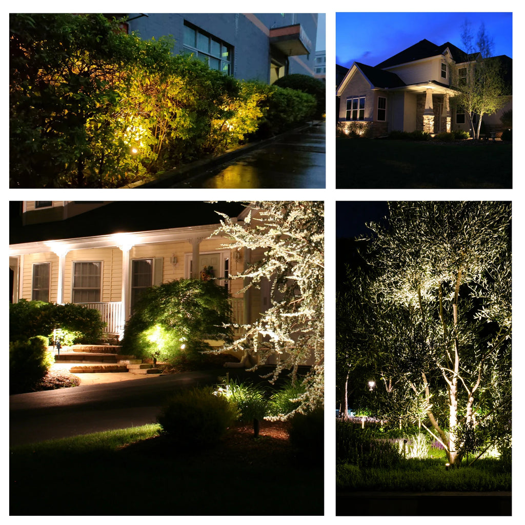 Magic Home/Alexa LED WIFI Smart Lights Pathway Lawn Yard Driverway Landscape Lamps DC12V RGB Function Color Garden Lighting
