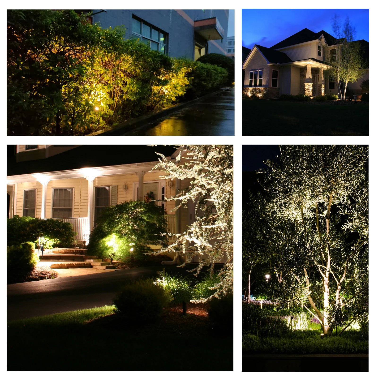 Magic Home/Alexa LED WIFI Smart Lights Pathway Lawn Yard Driverway Landscape Lamps DC12V RGB Function Color Garden Lighting