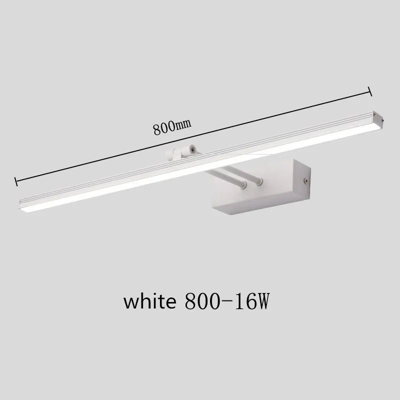 bath mirrors bathroom vanity waterproof led light mirror lamp for makeup mirrors with lights Led Mirror Light Wall Sconces
