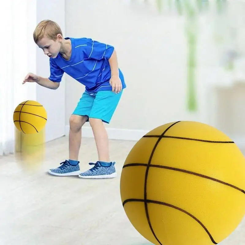 Quiet Basketball Quiet Balls Toy Silent Ball Safe Gift For Kids And Adults Training Indoor Basketball For Playrooms Yards