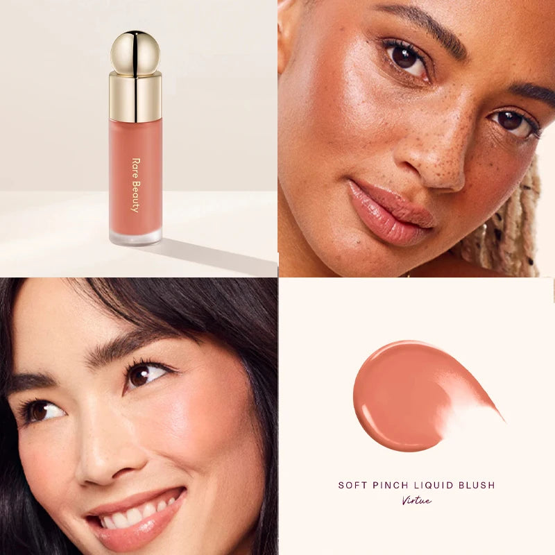 Fashion Rare Beauty Oft Pinch Liquid Blush Silky Lasting Sweat- and Humidity-resistant Cream-to-powder Rouge Women's Face Makeup
