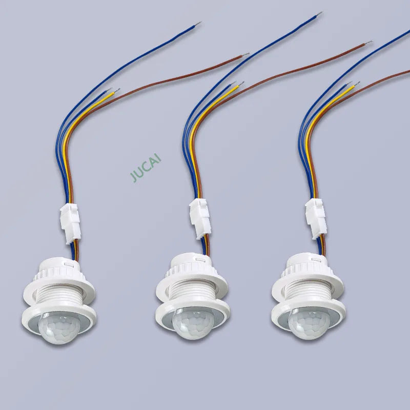 Motion Sensor Light Switch 220V 110V Pir Presence Sensor for Lighting Time Delay Adjust Movement Detector Lamp Automatic Switch