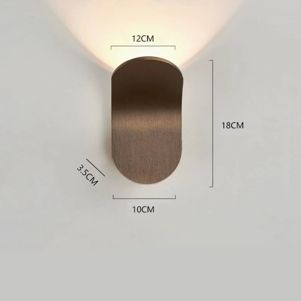 Modern Wall Light Indoor Led Stair Lamp Nordic Minimalist Sconce Foyer Hallway Decor Luminaire Creative Bedside Lighting XINLAT