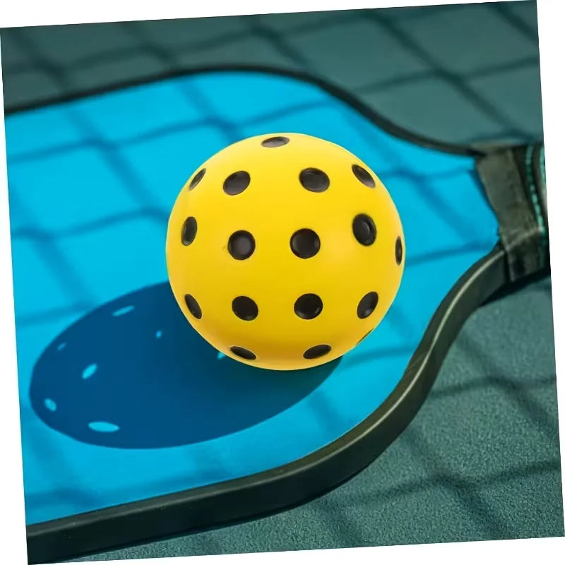 1PC Silent Pickleball Indoor Entertainment Silent Practice Ball PU Foam High Bounce Resistance Not Disturbing People