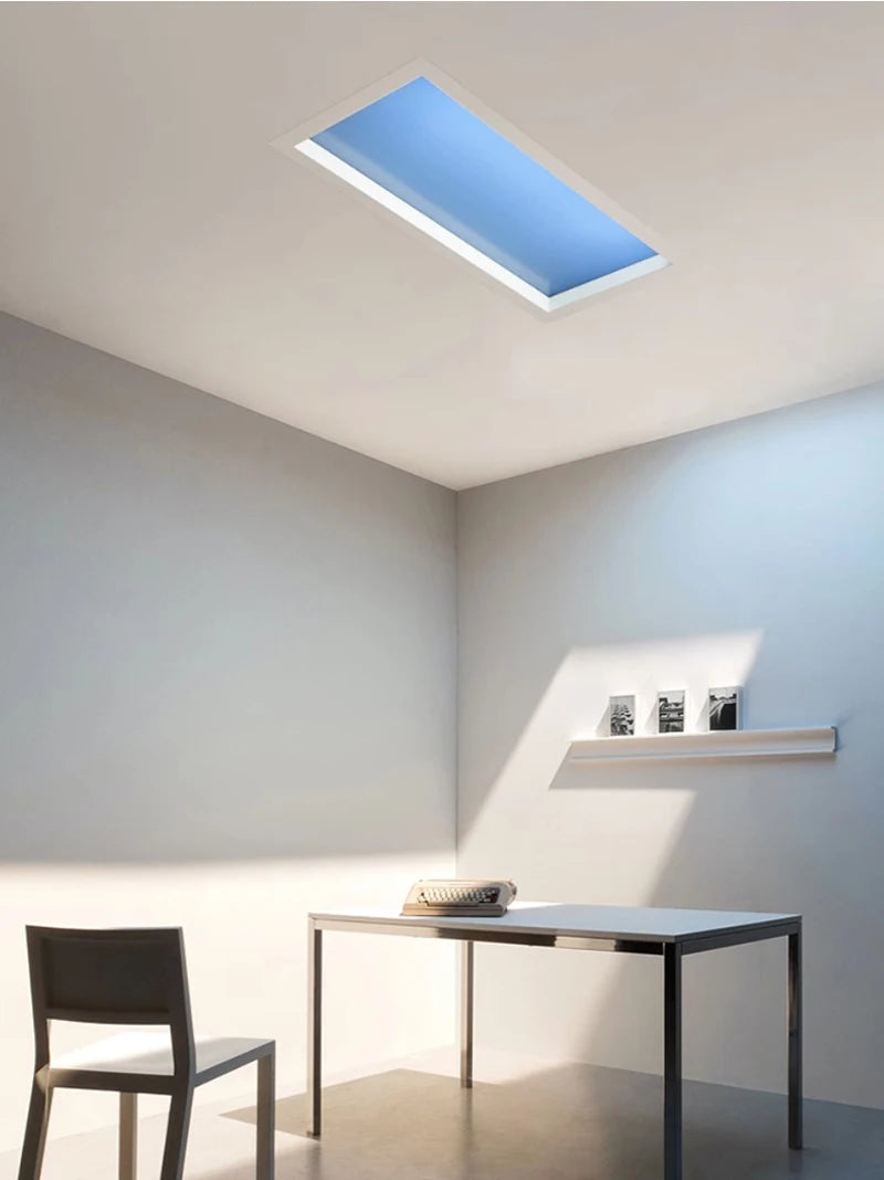 Skylight Smart Control Ceiling Lamp Embeded LED Ceiling Lights for Office Dimmable Kitchen Island Lighting Bathroom Sky Light