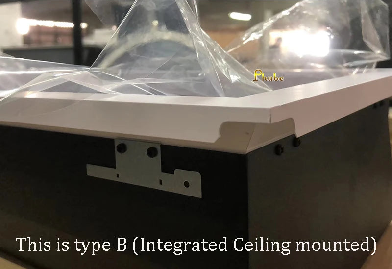 Skylight Smart Control Ceiling Lamp Embeded LED Ceiling Lights for Office Dimmable Kitchen Island Lighting Bathroom Sky Light