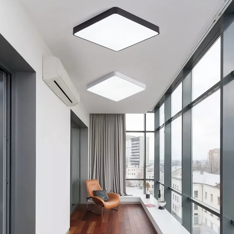 LED Ceiling Light Modern Dimmable Fixture for Bedroom Living Room Kitchen Hallway High Power Ultra Bright Home Decor Lamp Style