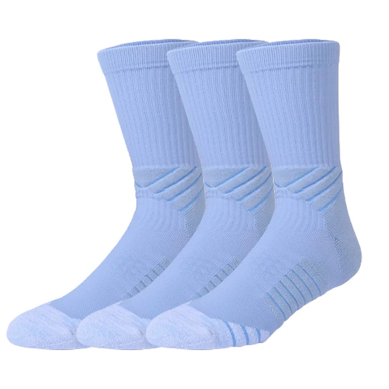 Socks for Basketball Breathable Terry Sole Basketball Socks