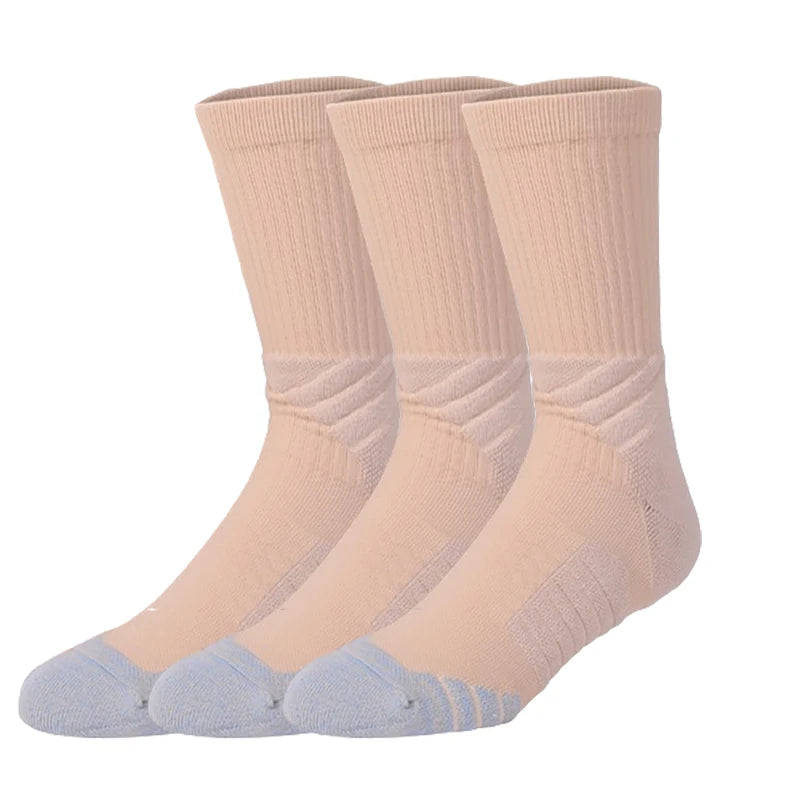Socks for Basketball Breathable Terry Sole Basketball Socks