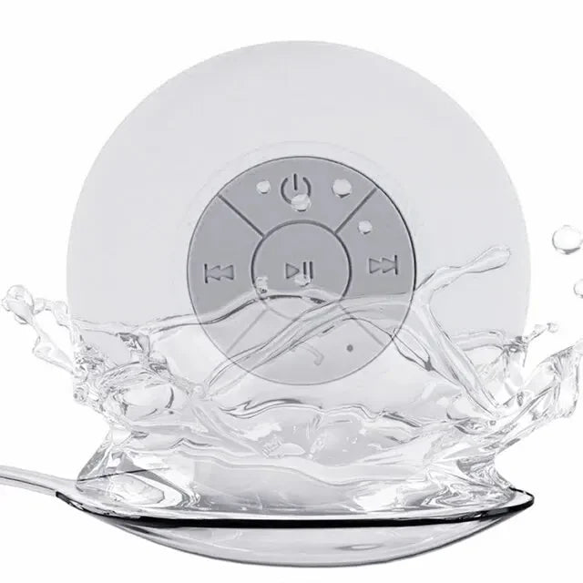 Wireless Bluetooth Waterproof Speaker With Suction Cup Sound For Car, Shower Sound