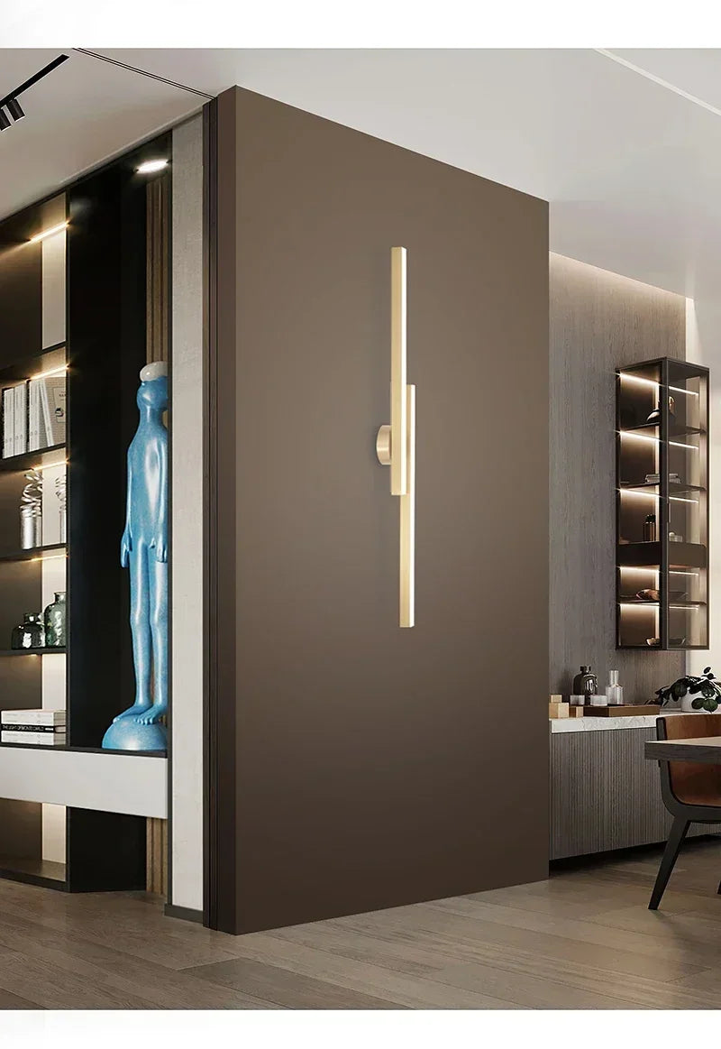 Luxury LED Wall Sconce Lamp Indoor Lighting Fixture  Bedside Bedroom Living Corridor Modern Home Decoration Wall Light Sconces