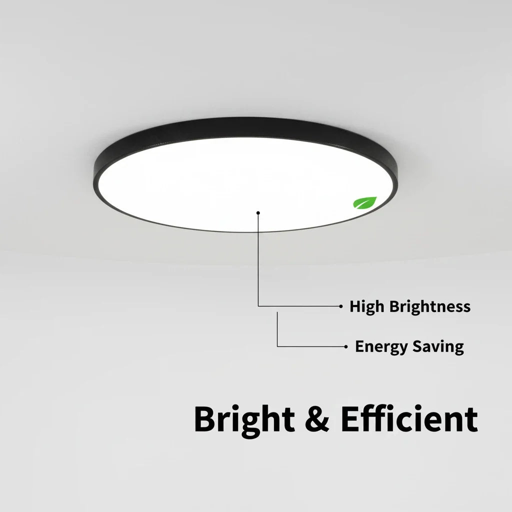 Smart Led Ceiling Light with Remote Control 3 Colors Dimmable Ceiling Lights Ultrathin Panel Lamps Bedroom Kitchen Ceiling Lamp