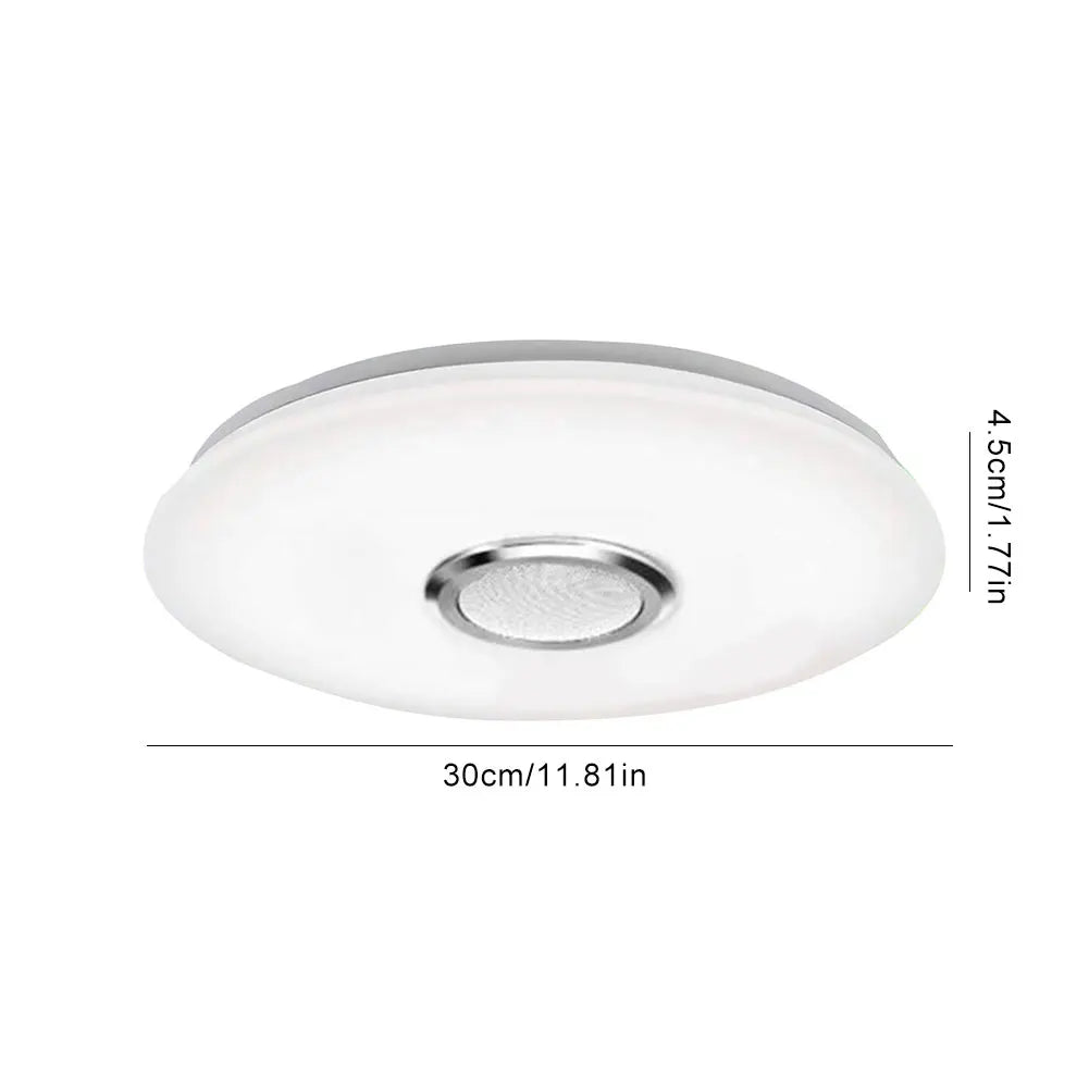 LED Ceiling Light Smart RGB Lighting APP Bluetooth Speaker Music Lamps Dimmable Chandeliers For Home Bedroom with Remote Control