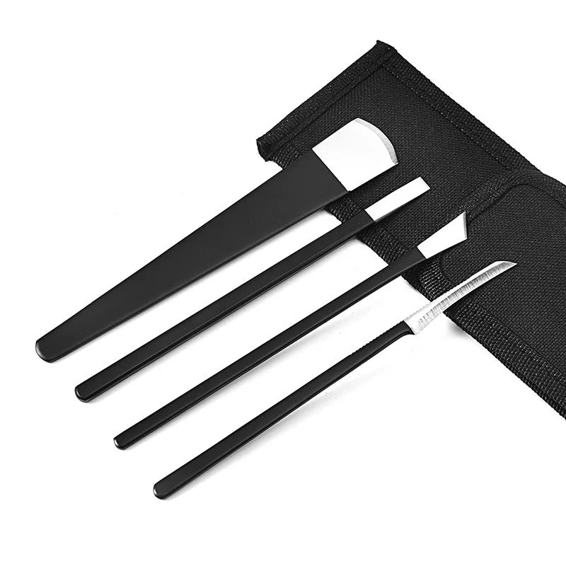 1pc Toenail Scraper Manicure Tools Feet Nail Ingrown Cuticle Pedicure Knife Set Dead Skin Remover Files Foot Care Pedicure Tools