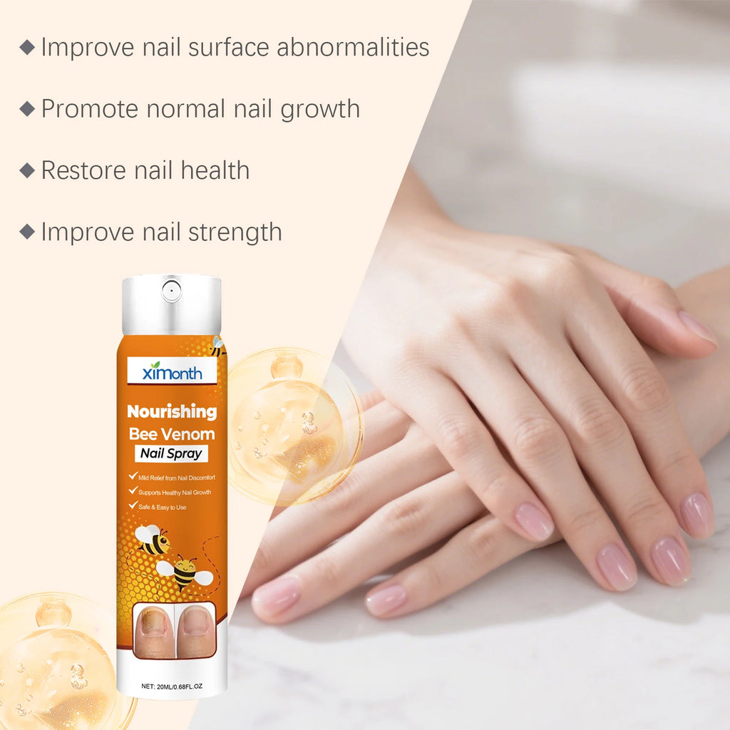 Nail Nourishing SprayGentle care for hands and feet, strengthens and fortifies nail surfaces, moisturizes and softens cuticles.