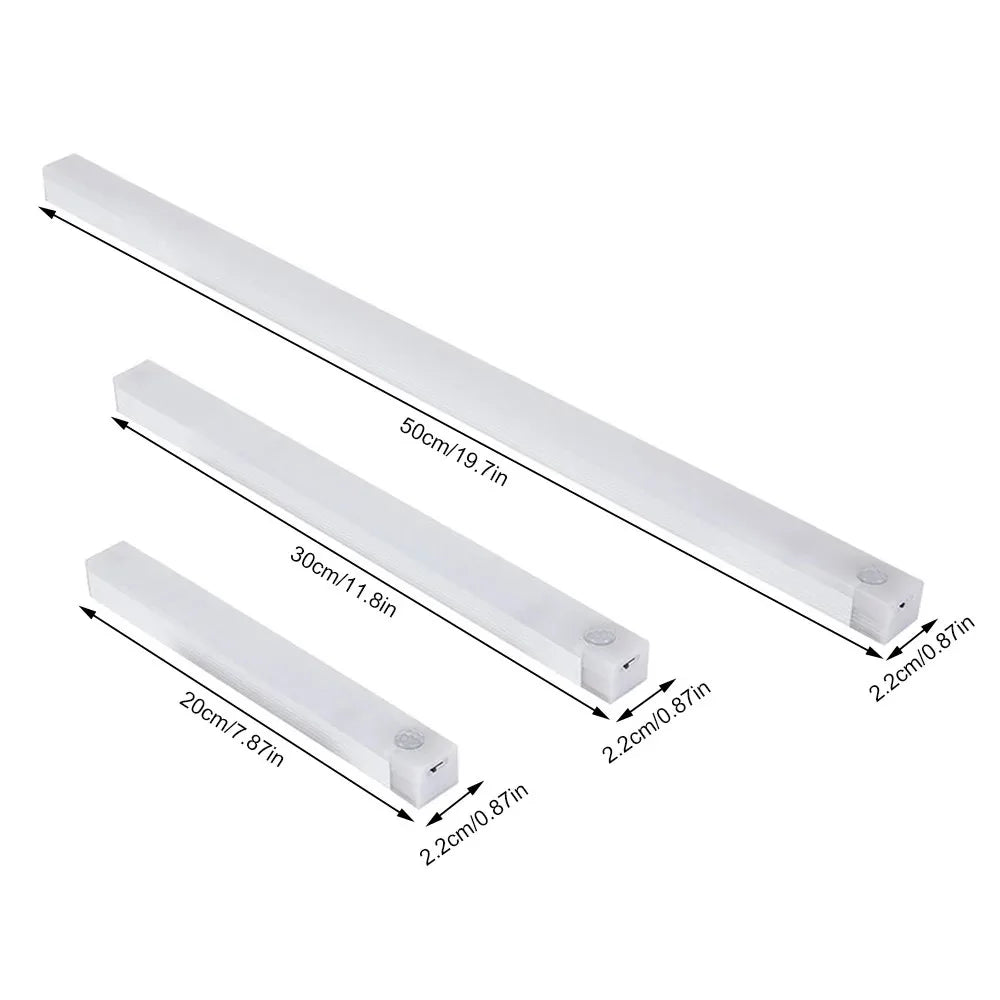 Motion Sensor Lamp Night Light Wireless LED USB Type C Rechargeable Lamp for Kitchen Cabinet Bedroom Wardrobe Staircase Lighting