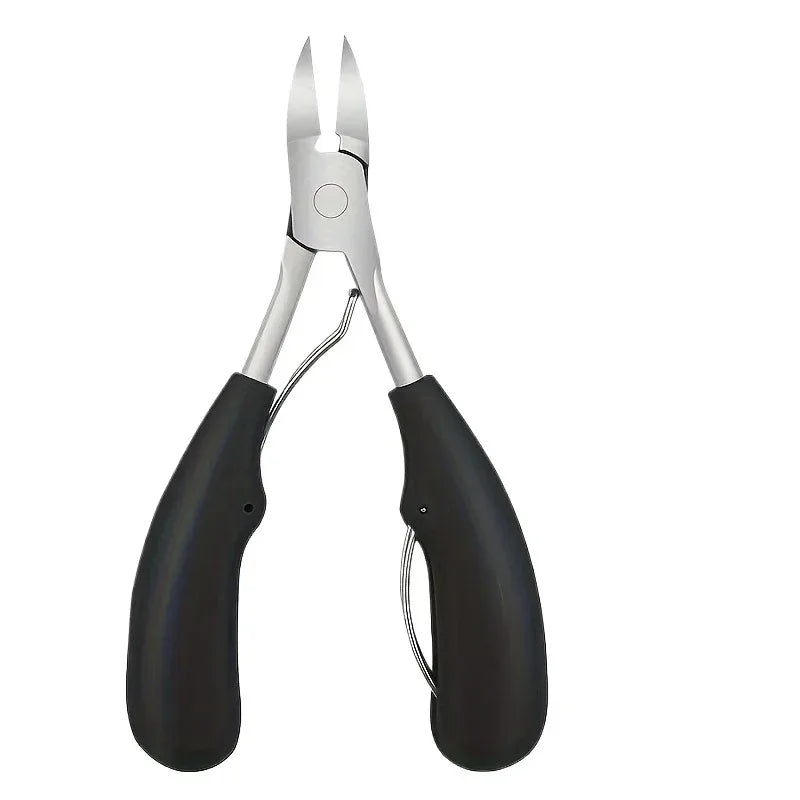 Nail Care Kit for Ingrown & Thick Toenails - Heavy-Duty Clippers Set with Nail File, Cuticle Nippers, and Grooming Tools
