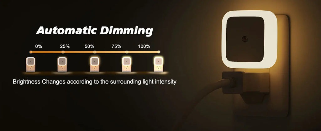 Motion Sensor Night Light Wireless/EU Plug Wall Lamp LED Indoor Lighting,Bedroom Bathroom Corridor Stairway Cabinet Auto ON/OFF