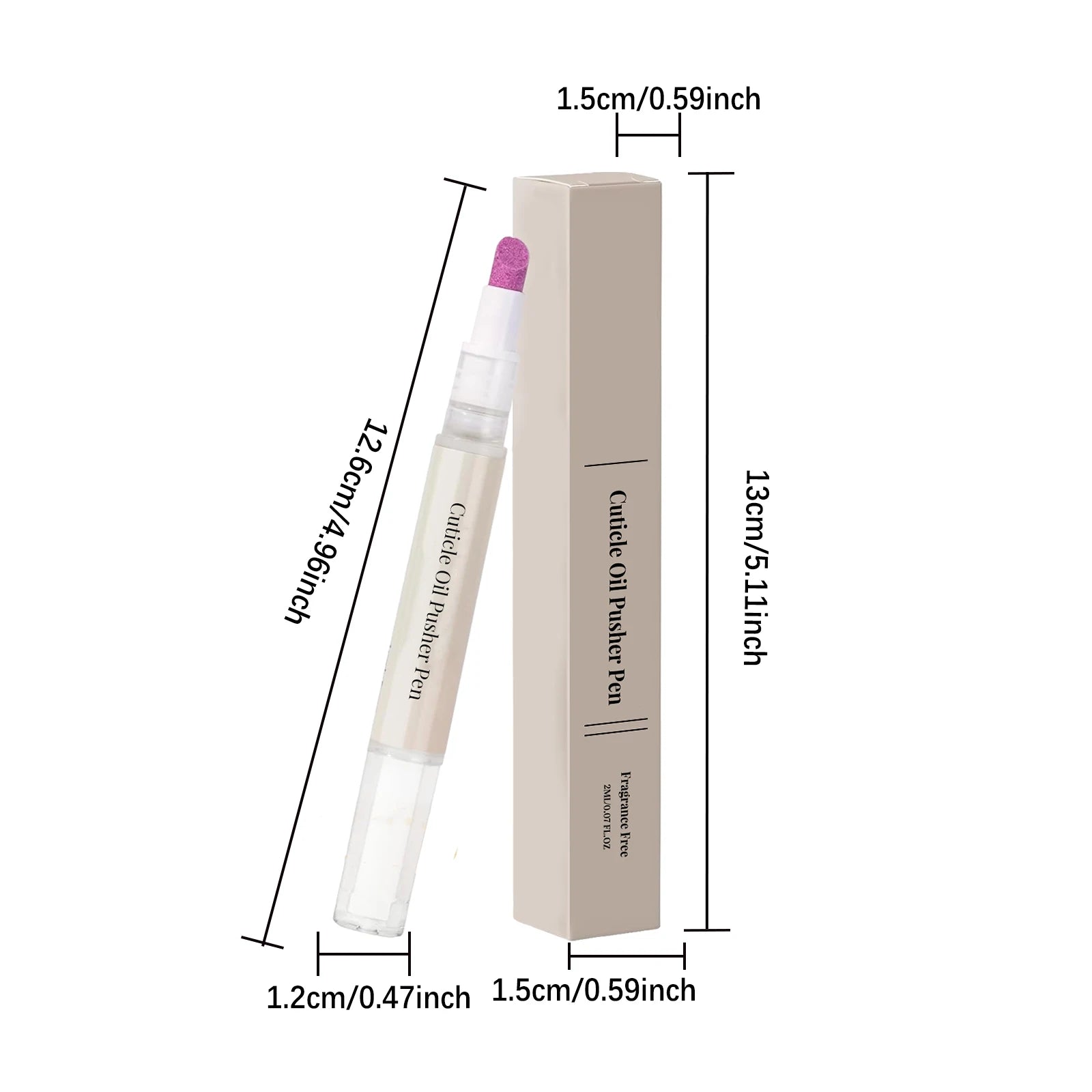 Nail care pen - Gentle care for smooth and shiny nails, moisturizing and smooth, convenient for daily maintenance and care.