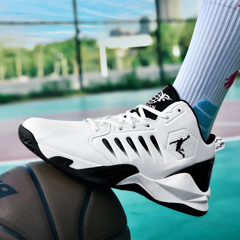 Outdoor Soft Men's Basketball Shoes Comfortable Breathable Man Sneakers Fashion Lightweight Male Cushioning Non-slip Sport Shoes