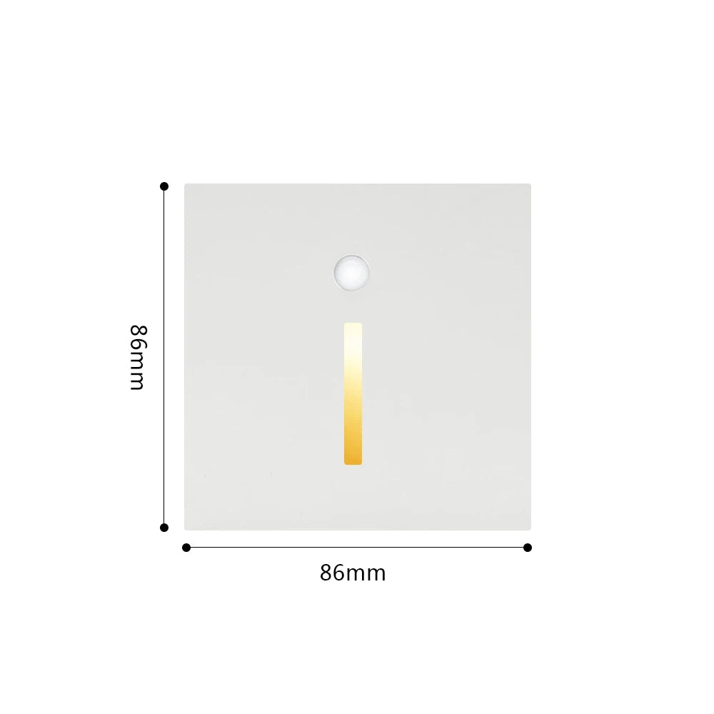 Smart Wall Lamp Pir Motion Sensor footlight Stair Wall Light Led Night light Indoor Lighting for Room Decor Hall Kitchen Bedroom
