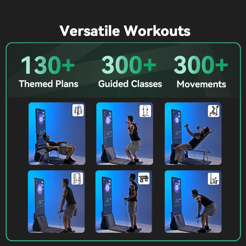 Luxury Smart Digital Gym Mirror for Home & Yacht Touch Screen & WiFi Feature Smart Beauty Mirror