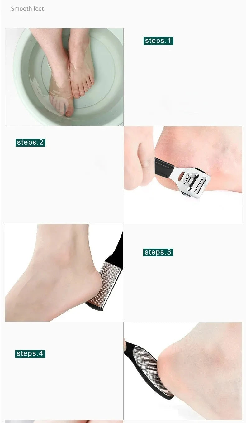 Pedicure Kit 10 in 1 Professional Pedicure Tools Set Foot Rasp Peel Callus Dead Skin Remover Feet Care Pedicure