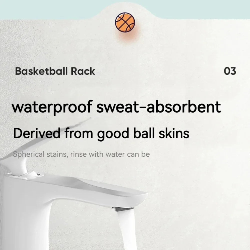 PU Foam Basketball Kids Indoor Silent Basketball Bouncing Mute No Noise Ball Bounce Squeezable Mute Bouncing Sports Basketball