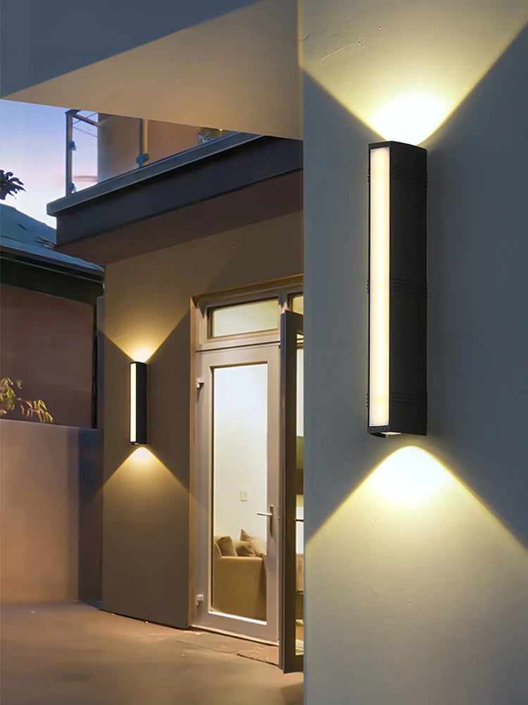 Outdoor Wall Lamp Simple Style Villa Courtyard Corridor Lights IP65 Indoor Living Room Wall Decoration Lamp Garden Wall Fitting