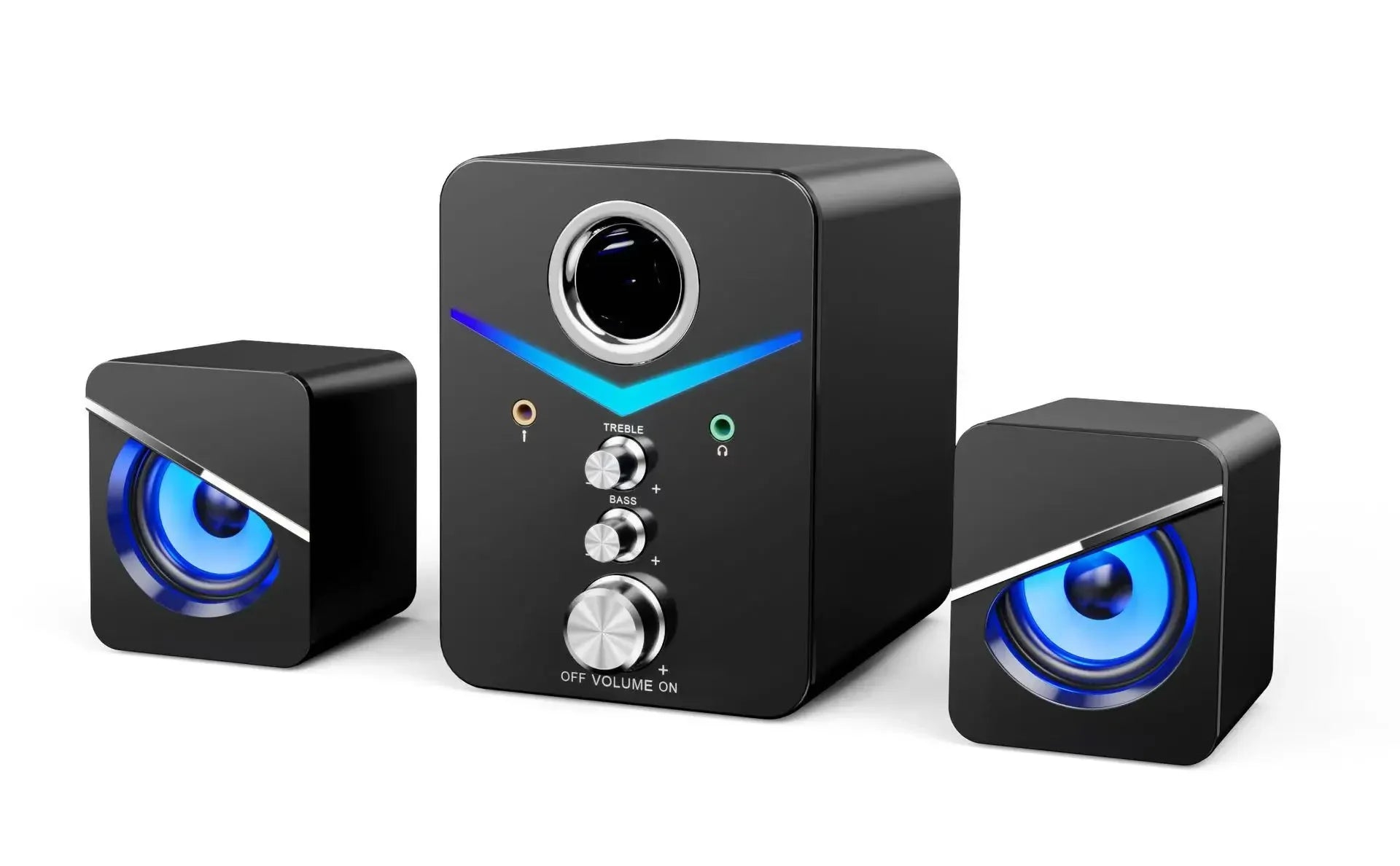 Bluetooth Speaker Home Theater Sound Bass System Mini Speakers Desktop Computer MP3 Player Audio for PC Phone Subwoofer Soundbar