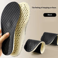 1Pair Memory Foam Insoles for Basketball Sports Shoes Shock Absorption Non-Slip Soft Shoe Sole Comfortable Foot Support