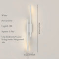 Luxury LED Wall Sconce Lamp Indoor Lighting Fixture  Bedside Bedroom Living Corridor Modern Home Decoration Wall Light Sconces