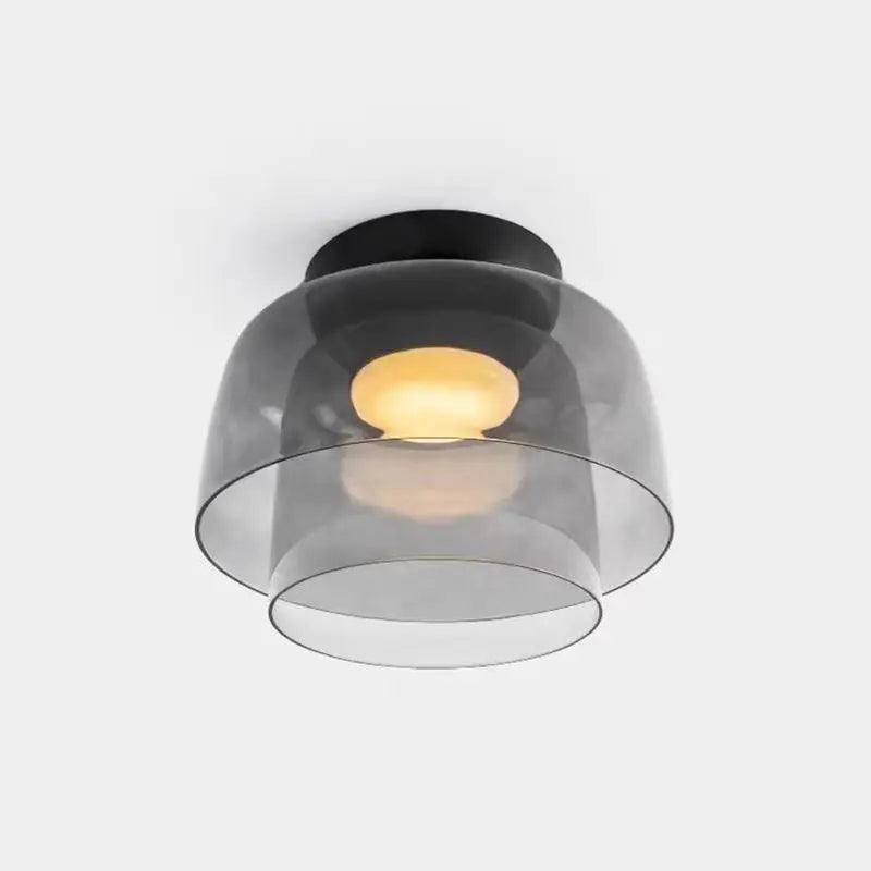 LEVELS Glass Ceiling Lamp Bedroom led Medieval Colourful lamps for Restaurant Creative Dining Room bedroom Balcony hallway Lamps