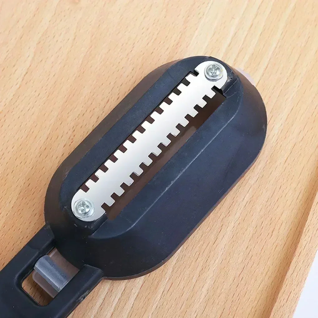 Fish Skin Brush Scraping Fishing Scale Brush Graters Fast Remove Fish Knife Cleaning Peeler Scaler Scraper Seafood Tools