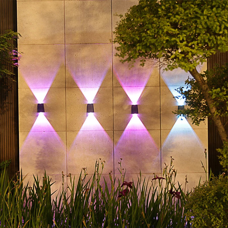 Solar Outdoor Light, Smart Light Sensors and Automatic Switches, Ideal for Gardens, Courtyards, and Walkways