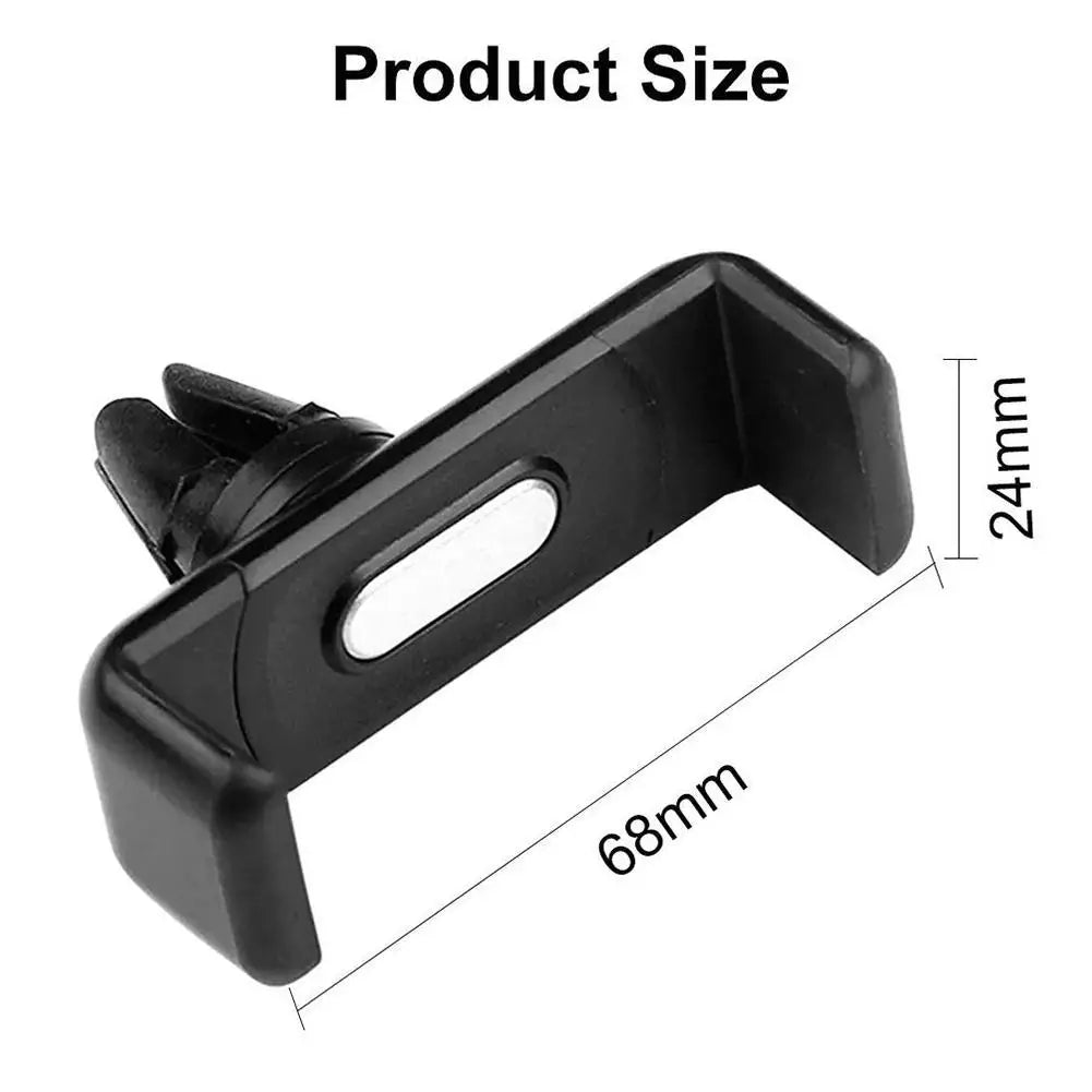 Car Air Outlet Mount Clip Interior Car Phone Holder Universal Mobile Holder ABS Car Mount Phone Support Mobile Phone Holder