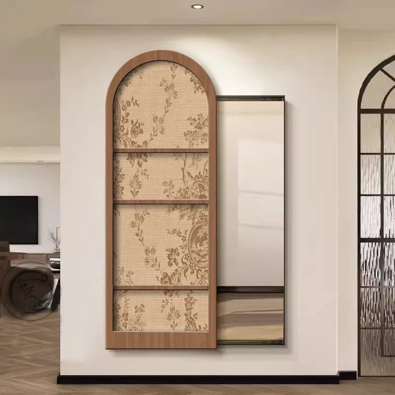 Modern Ornament Mirror Aesthetic Bathroom Flexible Rectangle Mirror Organizer Big Decorazioni Casa Home Furniture Decoraction
