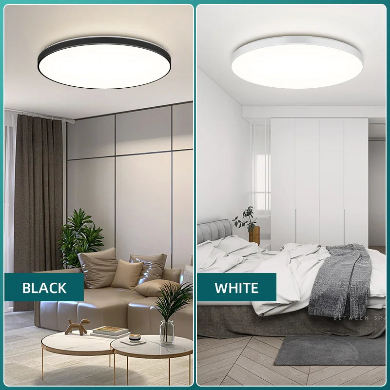 Modern Ceiling Lamp 220V Dustproof Led  Ultra-thin Ceiling Chandelier for Indoor Living Room Bedroom Decorative Ceiling Light