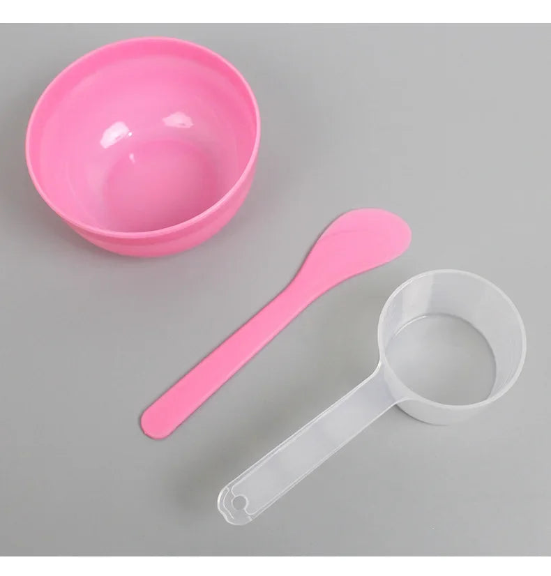 DIY Beauty Tools Skin Care Mask Brush 3pcs/set Facial Brush Mask Bowl Spoon Set Mixing Tools Mixing Beauty Cosmetic Tools