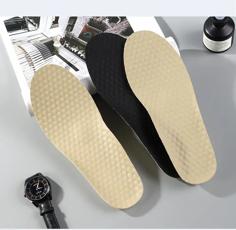 1Pair Memory Foam Insoles for Basketball Sports Shoes Shock Absorption Non-Slip Soft Shoe Sole Comfortable Foot Support