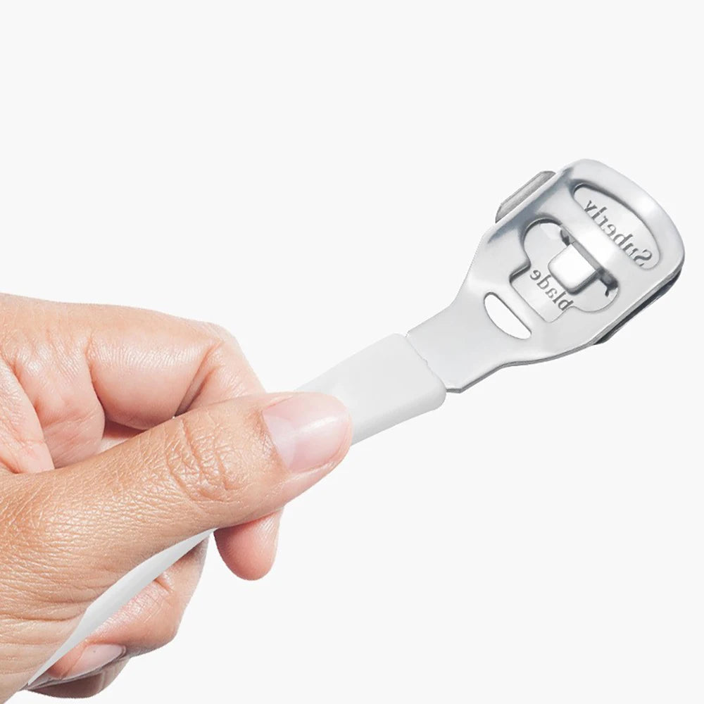 Pedicure Tools Set - Stainless Steel Callus Remover, Foot Rasp & Dead Skin Knife, Salon-Grade Manicure Kit for Home/Spa