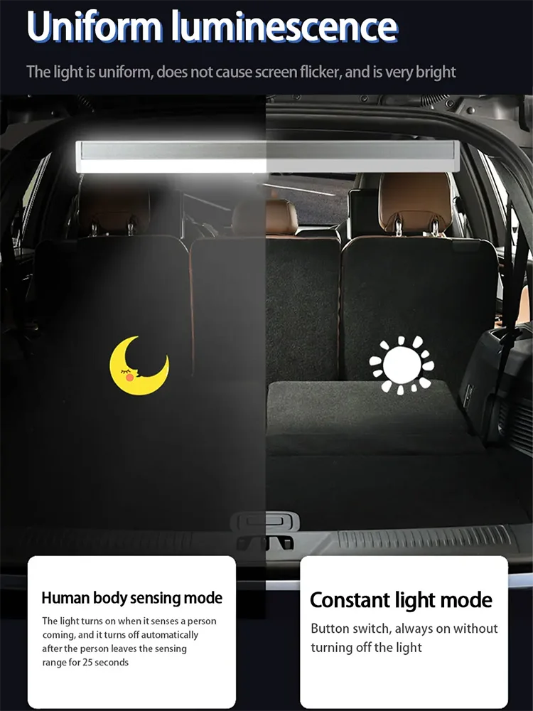 Motion Sensor Light Wireless Motion Sensor LED Night Light for Automotive sensor light Wardrobe Kitchen Stairs Cabinet Room lamp
