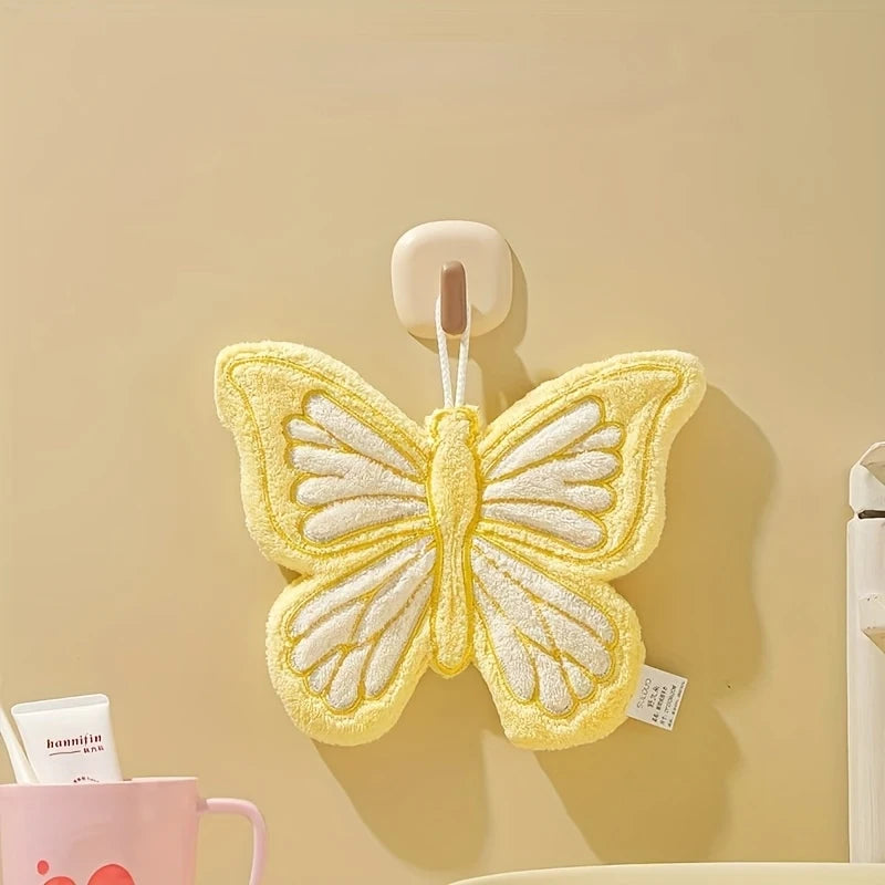 "Beauty" must be translated as "appearance value"   Original: Hanging Coral Fleece Butterfly High-Appearance Cartoon Thickened S